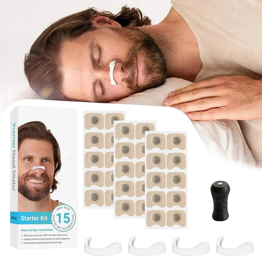Kit Antirronquidos Nasal Mágico